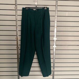 Charter Club Forest Green Wool Dress Pants Size 14